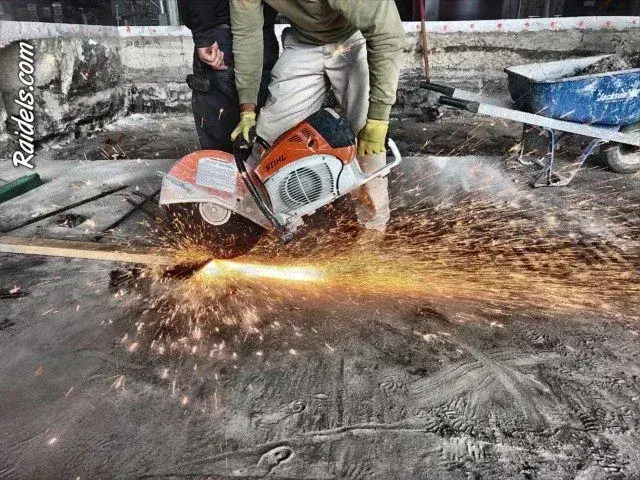 Cutting Rebar