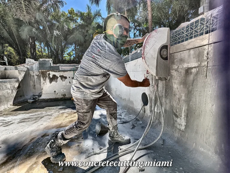 The Benefits of Wet Cutting Concrete